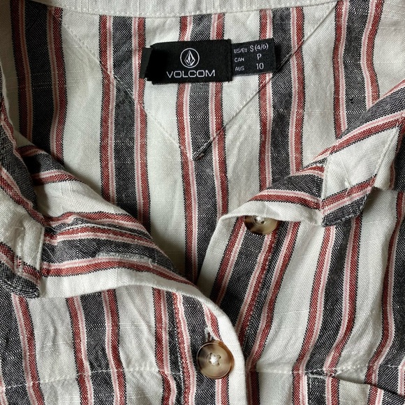 Volcom cropped button tee - Picture 4 of 4